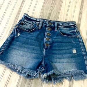 Kancan denim shorts size medium